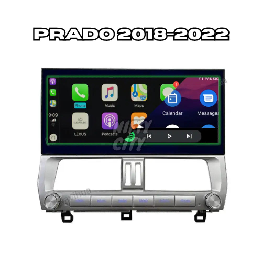 LandCruiser Prado 2002-2022 Apple CarPlay & Android Auto Ultra-Wide Screen 12.3" - Nifty City