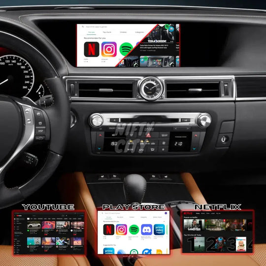 Lexus GS 350/450h 2012-2020 Apple CarPlay & Android Auto (Advanced) - Nifty City