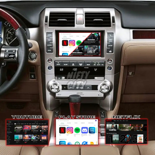 Lexus GX 460 - 2013-2020 Apple CarPlay & Android Auto (Advanced) - Nifty City