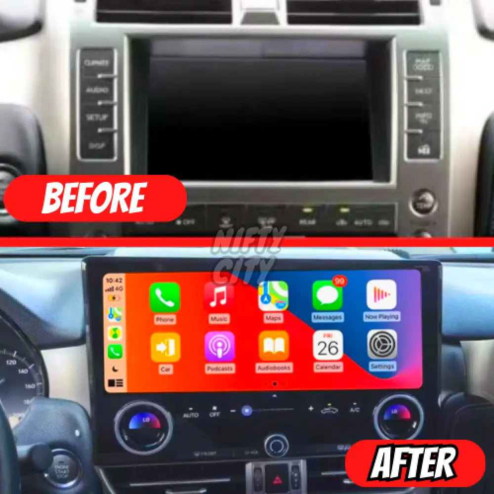 Lexus GX400 GX460 2009-2021 Apple CarPlay & Android Auto Ultra-Wide Screen 12.5" - Nifty City