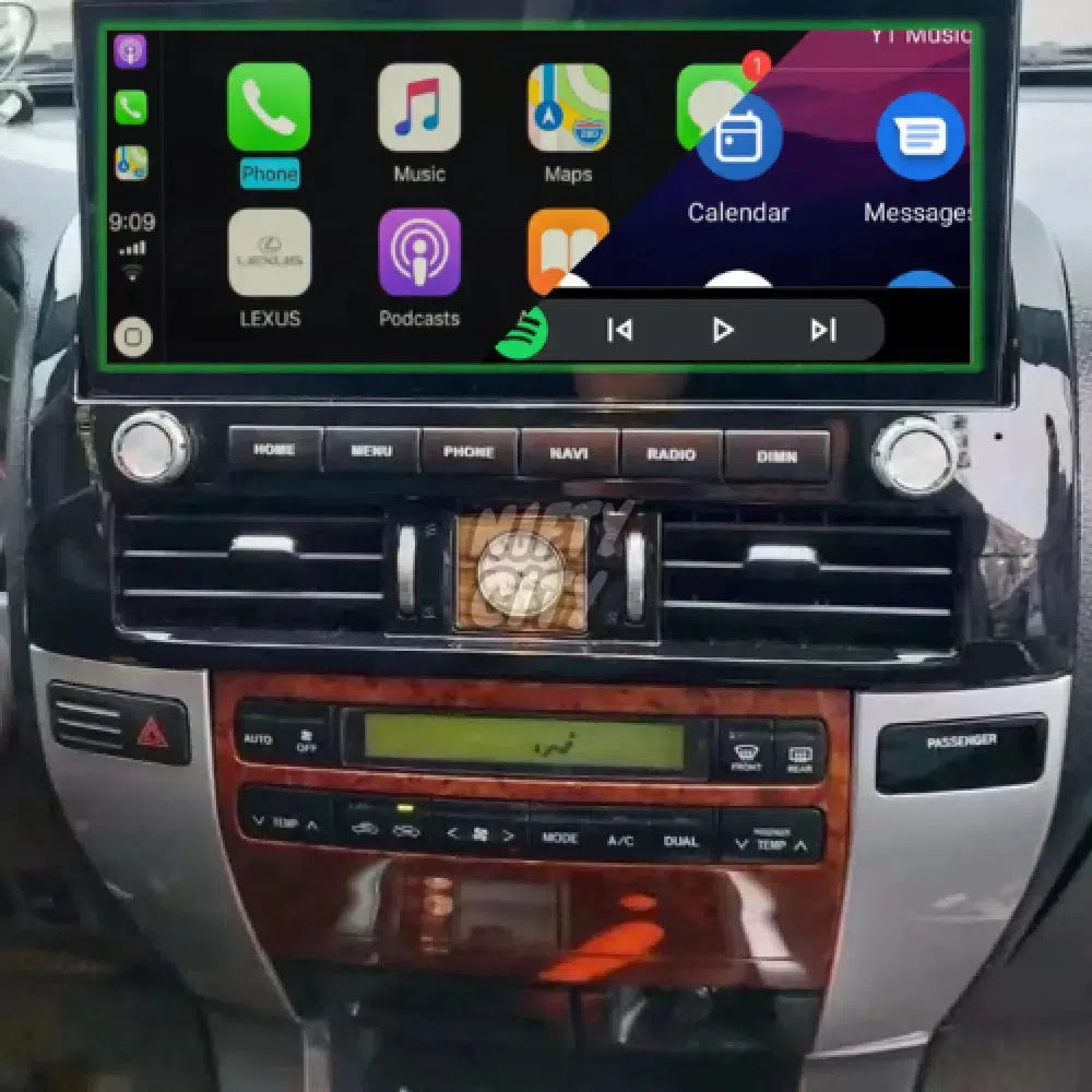 Lexus GX470 2002-2009 Apple CarPlay & Android Auto Ultra-Wide Screen 12.3" - Nifty City
