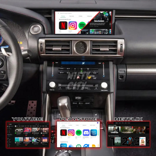 Lexus IS 2013-2020 Apple CarPlay & Android Auto (Advanced) - Nifty City
