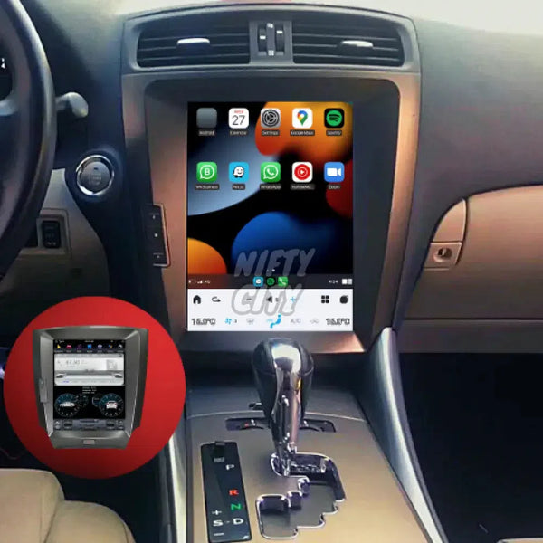 Lexus IS250 IS350 2005-2012 Apple CarPlay & Android Auto Tesla