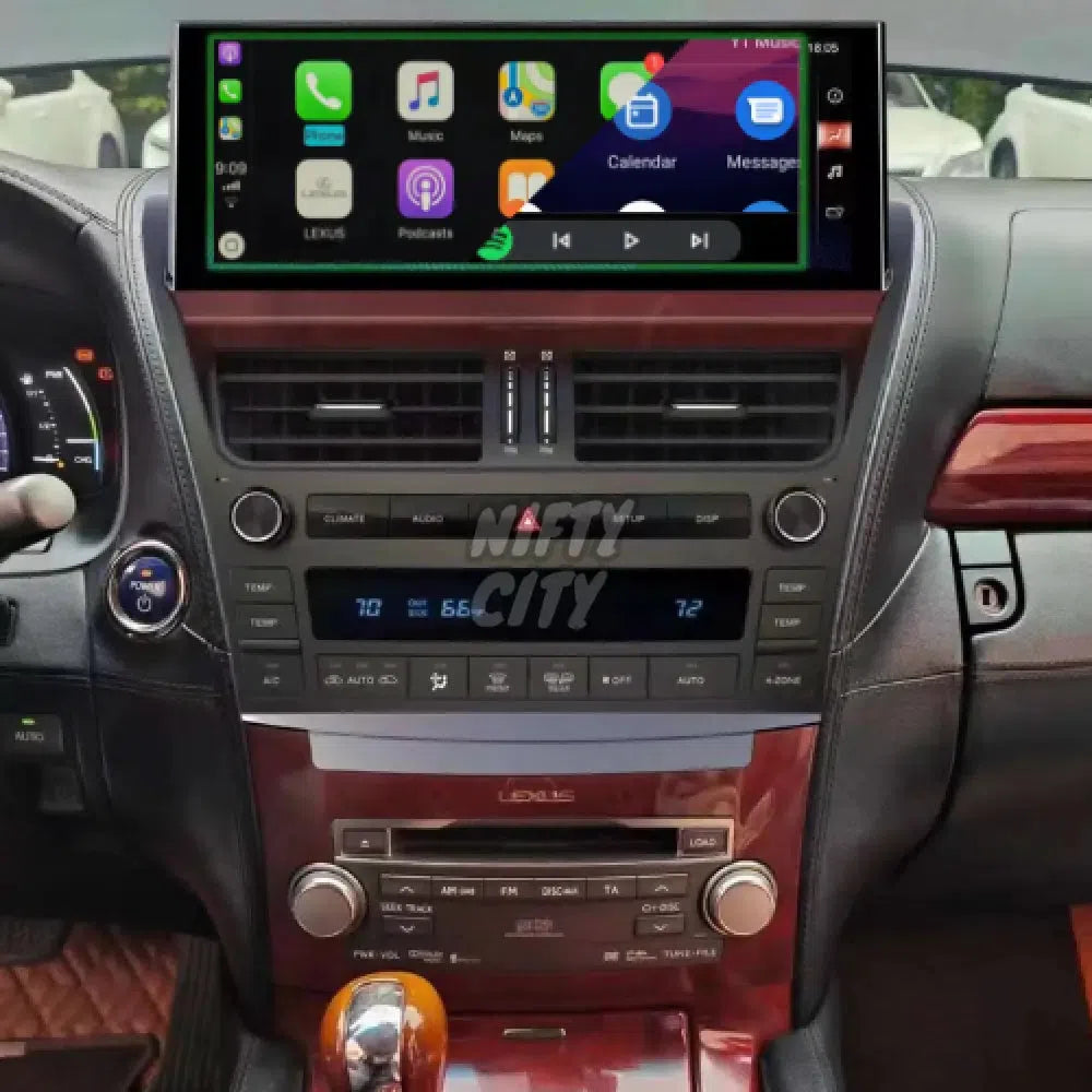 Lexus LS460/LS600 2006-2012 Apple CarPlay & Android Auto Ultra-Wide Screen 12.3" - Nifty City