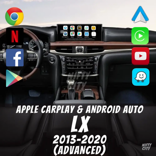 Lexus LX 570 - 2013-2020 Apple CarPlay & Android Auto (Advanced) - Nifty City