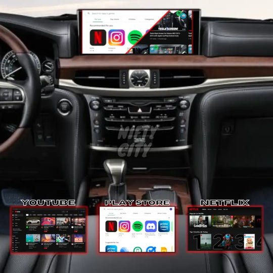 Lexus LX 570 - 2013-2020 Apple CarPlay & Android Auto (Advanced) - Nifty City