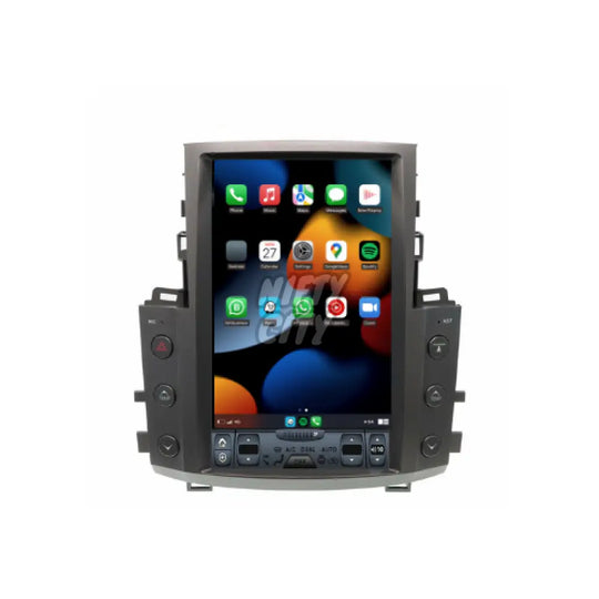 Lexus LX570 2007-2015 Apple CarPlay & Android Auto Tesla-Style - Nifty City