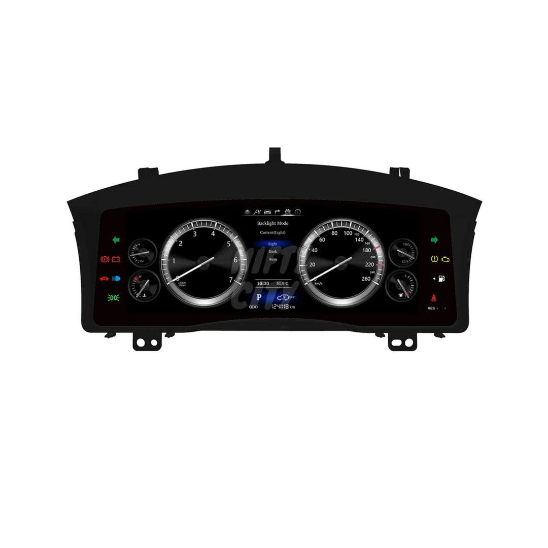 Lexus Lx570 2007-2020 Lcd Digital Instrument Cluster Dash Upgrade Speedometer