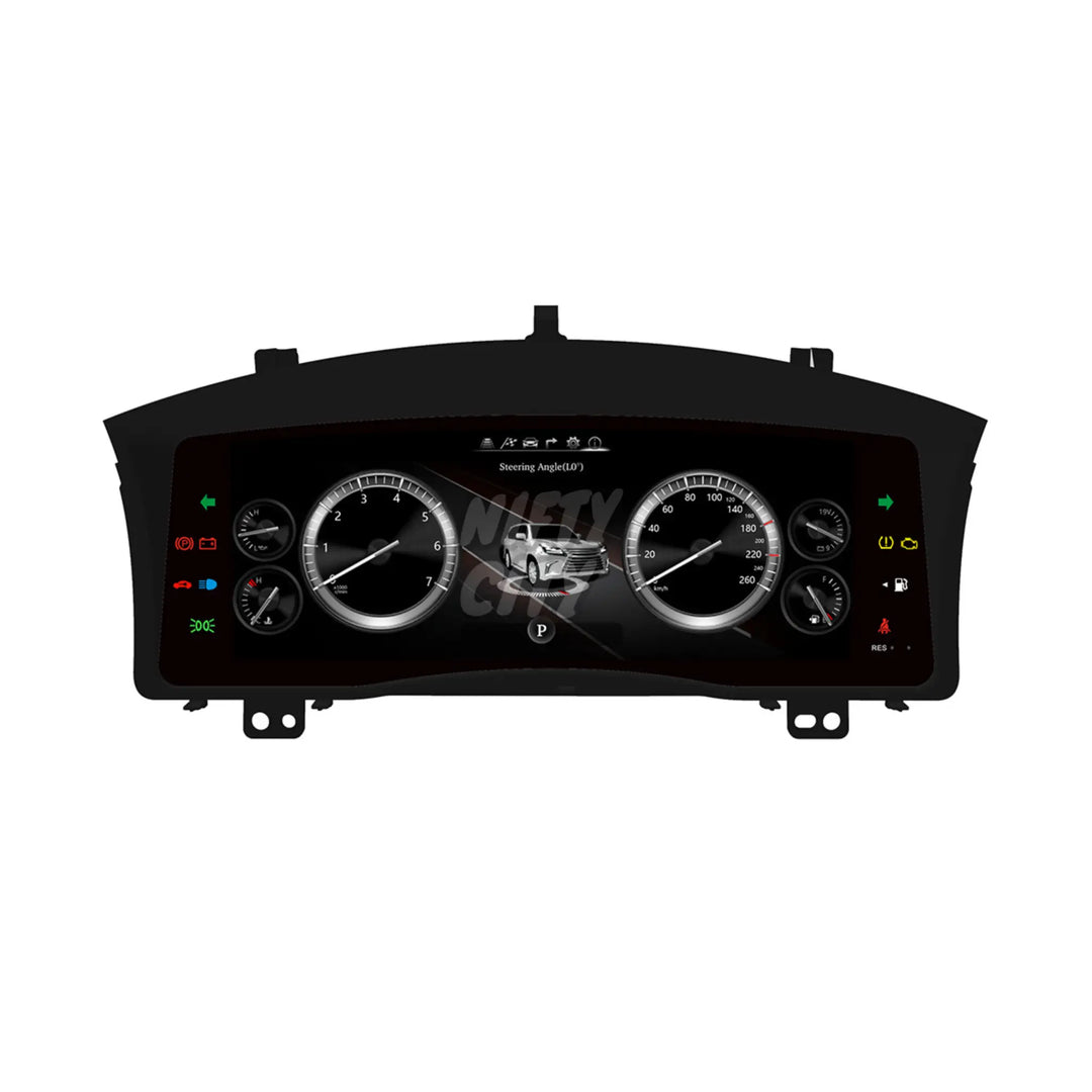 Lexus Lx570 2007-2020 Lcd Digital Instrument Cluster Dash Upgrade Speedometer