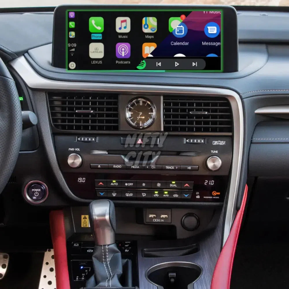 Lexus RX 350/450h 2013-2019 Apple CarPlay & Android Auto OEM Integration - Nifty City
