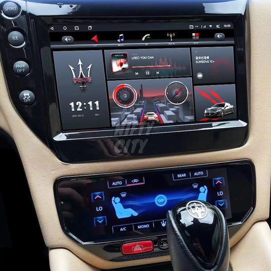 Maserati Gt/Gc 2007-2017 Digital Ac Climate Control Panel Display Upgrade