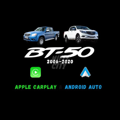 Mazda BT-50 2006-2020 Apple CarPlay & Android Auto Integration - Nifty City