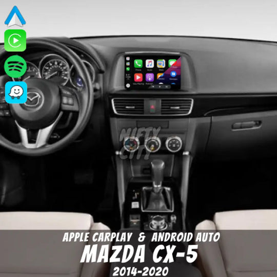 Mazda CX-5 2014-2020 Apple CarPlay & Android Auto Integration - Nifty City