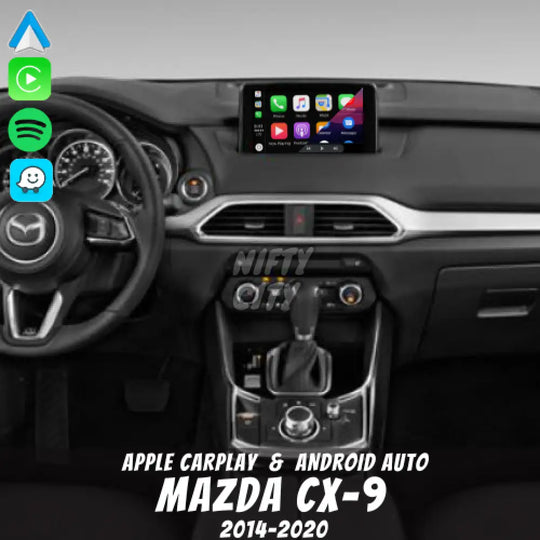 Mazda CX-9 2014-2020 Apple CarPlay & Android Auto Integration - Nifty City