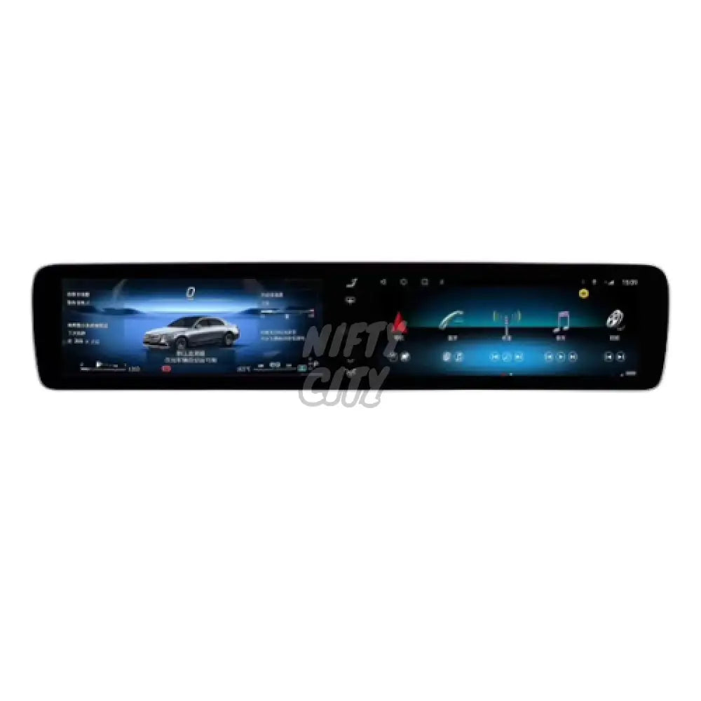 Mercedes Maybach S Class 2014-2018 Apple CarPlay & Android Auto Ultra-Wide Screen 24.2" - Nifty City
