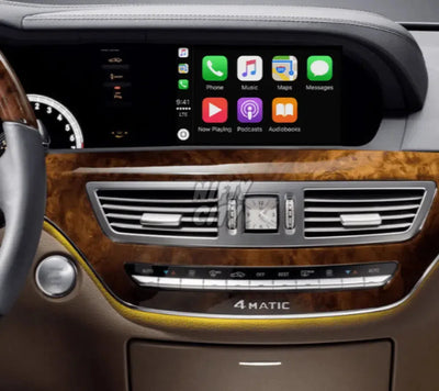 Mercedes S Class 2010-2017 Apple CarPlay & Android Auto OEM Integration - Nifty City
