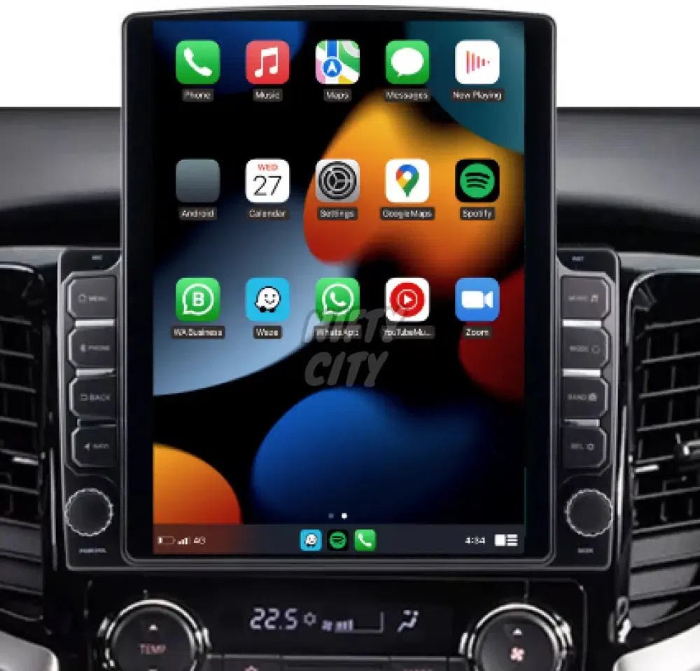 Mitsubishi L200 2008-2016 Apple CarPlay & Android Auto Tesla-Style - Nifty City