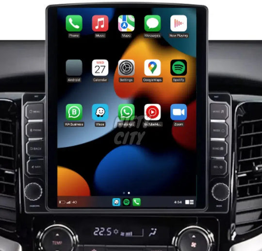 Mitsubishi L200 2008-2016 Apple CarPlay & Android Auto Tesla-Style - Nifty City