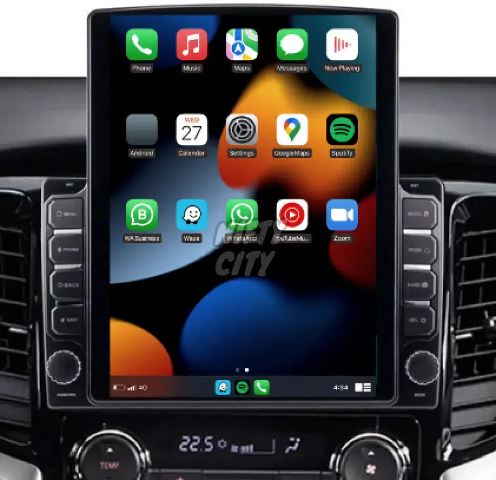 Mitsubishi Pajero 2008-2016 Apple CarPlay & Android Auto Tesla-Style - Nifty City