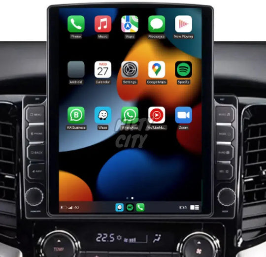 Mitsubishi Pajero 2008-2016 Apple CarPlay & Android Auto Tesla-Style - Nifty City