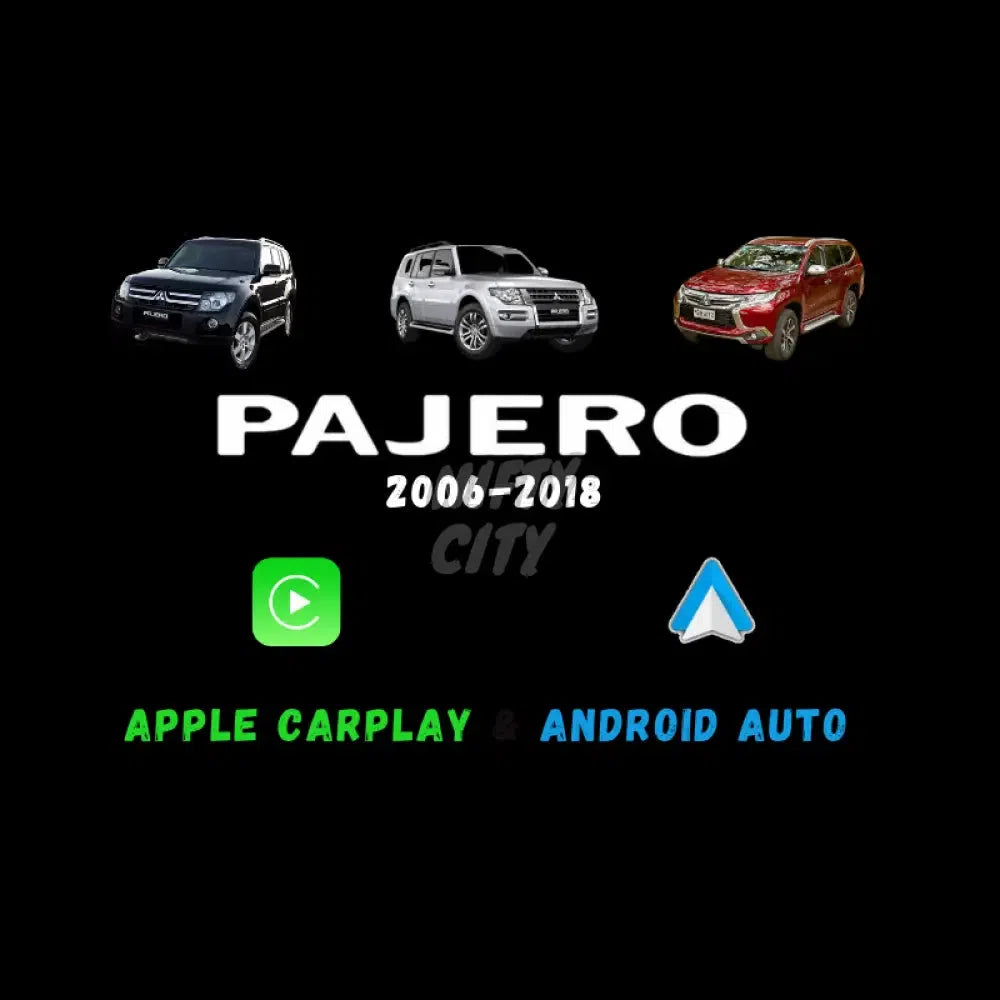 Mitsubishi Pajero Sport 2006-2018 Apple CarPlay & Android Auto Integration - Nifty City