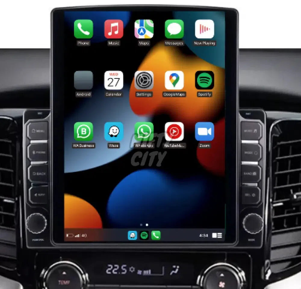 Mitsubishi Triton 2008-2016 Apple CarPlay & Android Auto Tesla-Style - Nifty City