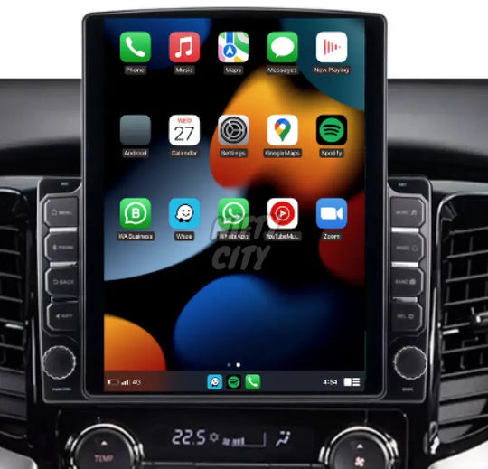 Mitsubishi Triton 2008-2016 Apple CarPlay & Android Auto Tesla-Style - Nifty City