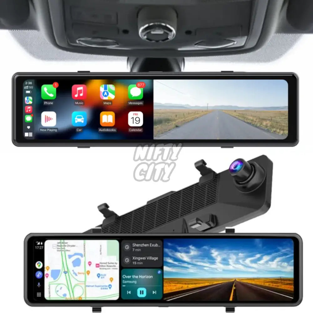 Nifty DashCam (Portable Apple CarPlay & Android Auto) - Nifty City