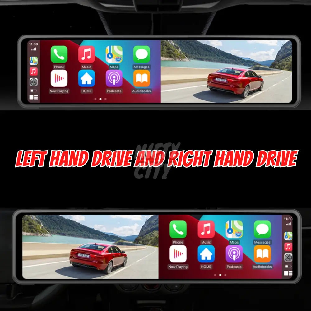 Nifty DashCam (Portable Apple CarPlay & Android Auto) - Nifty City