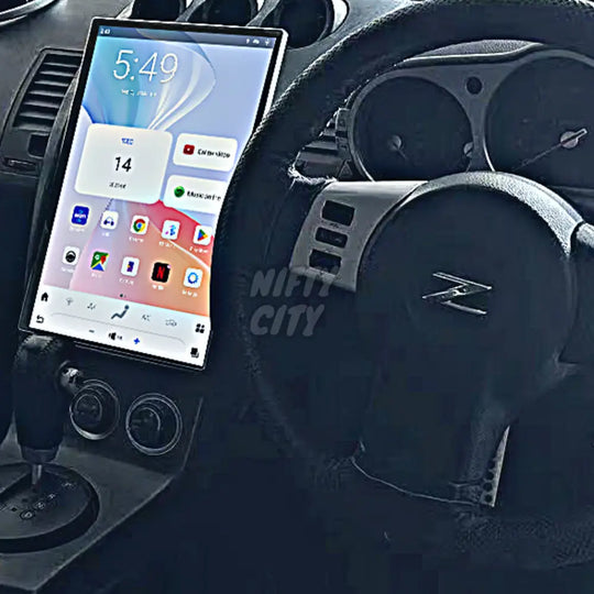 Nissan 350Z 2002-2009 Apple CarPlay & Android Auto Tesla-Style 14.5" - Nifty City