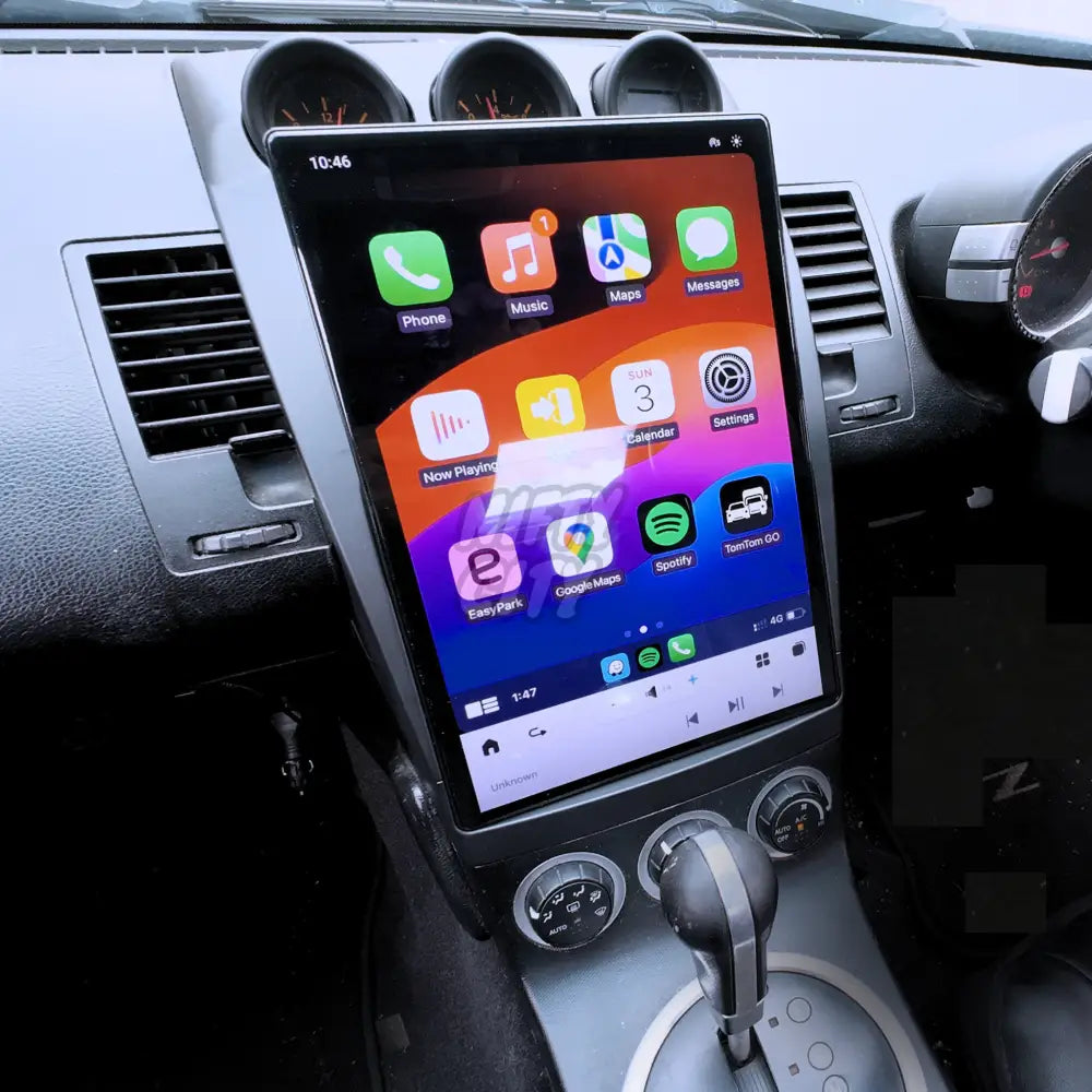 Nissan 350Z 2002-2009 Apple CarPlay & Android Auto Tesla-Style 14.5" - Nifty City