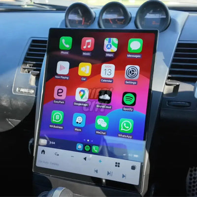 Nissan 350Z 2002-2009 Apple Carplay & Android Auto Tesla-Style 14.5’/ 13.8’