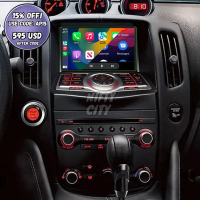 Nissan 370Z 2009-2021 Apple CarPlay & Android Auto OEM Integration - Nifty City