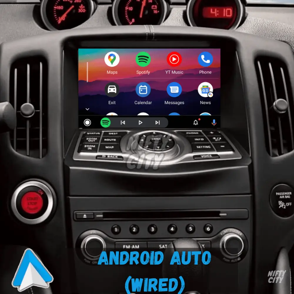 Nissan 370Z 2009-2020 Apple CarPlay & Android Auto OEM Integration - Nifty City