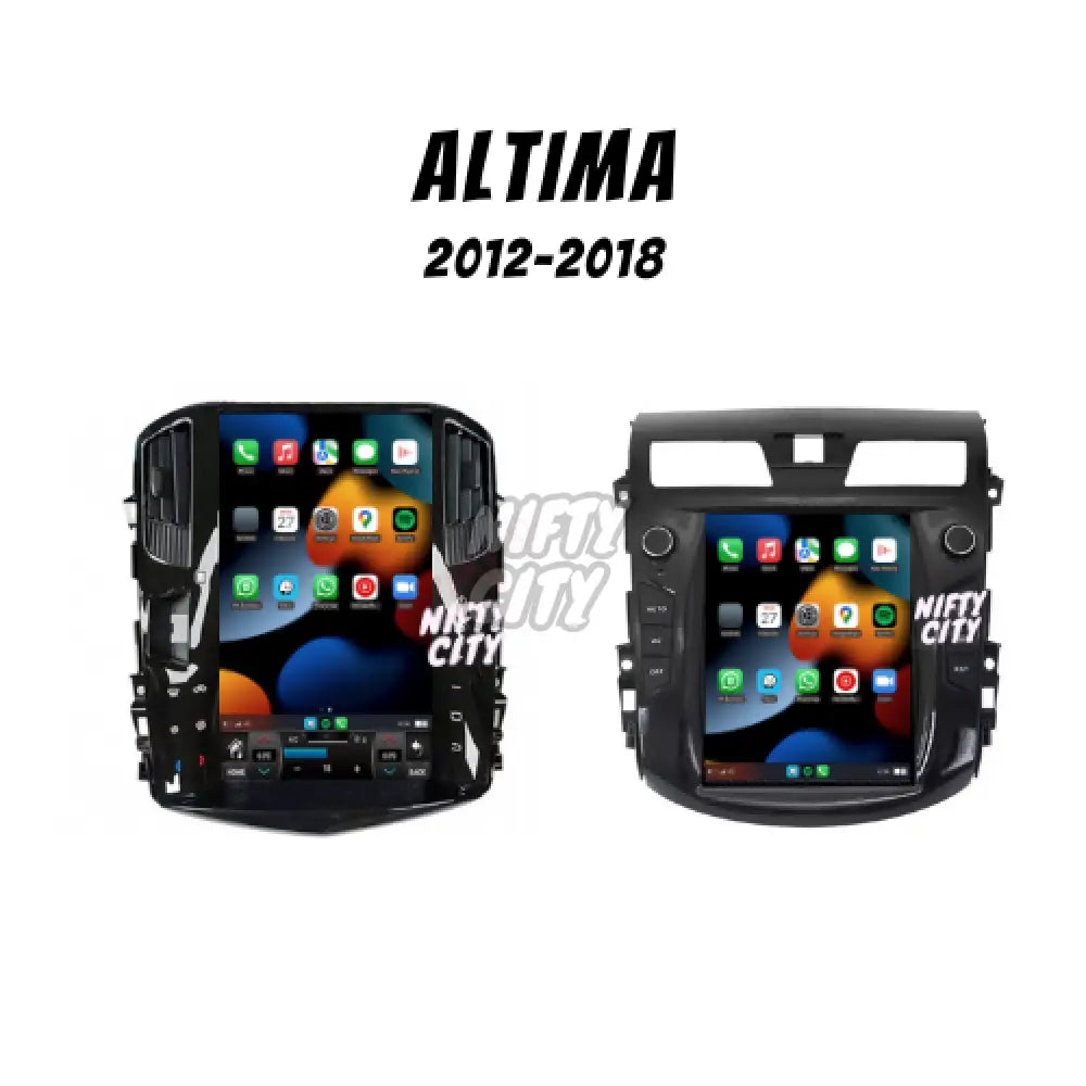 Nissan Altima 2012-2018 Apple CarPlay & Android Auto Tesla-Style - Nifty City