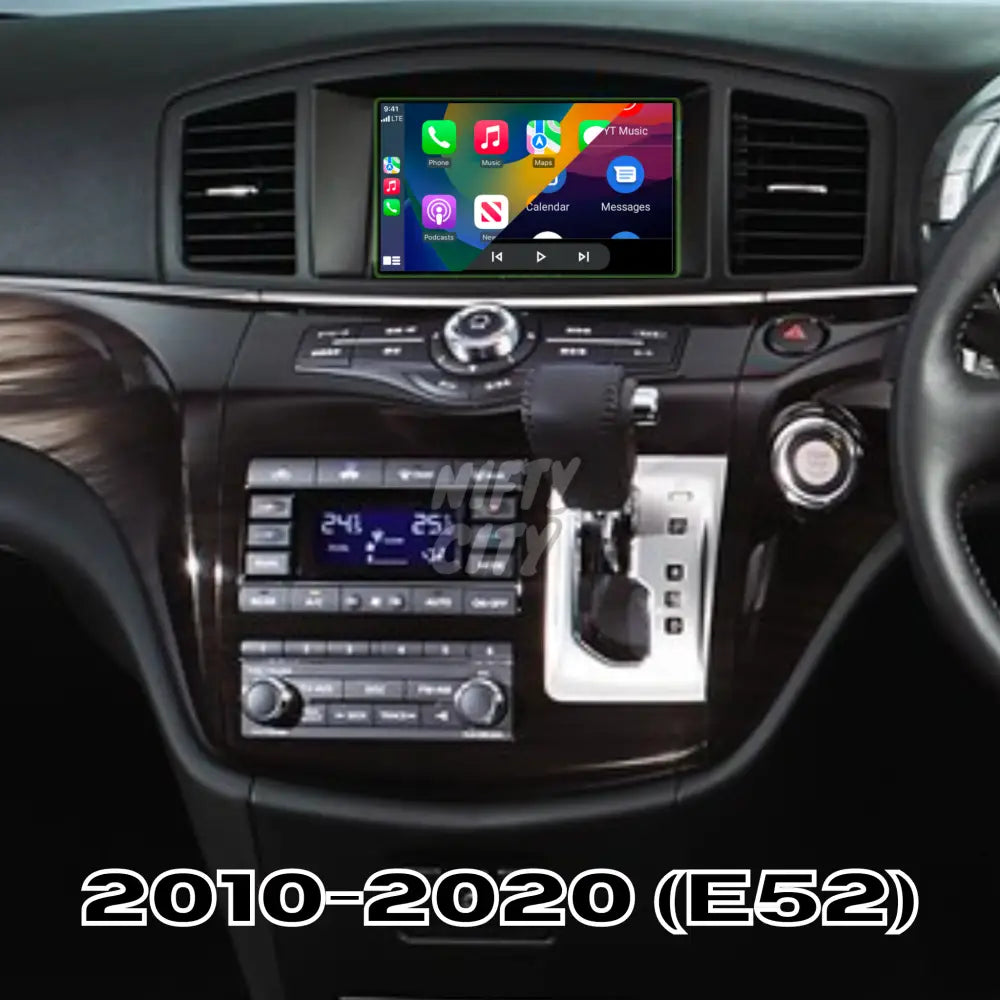 Nissan Elgrand 2007-2020 Apple CarPlay & Android Auto (Advanced) - Nifty City