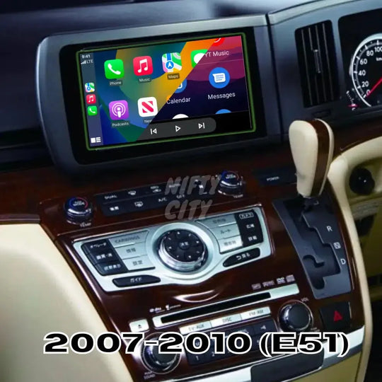 Nissan Elgrand 2007-2020 Apple CarPlay & Android Auto (Advanced) - Nifty City