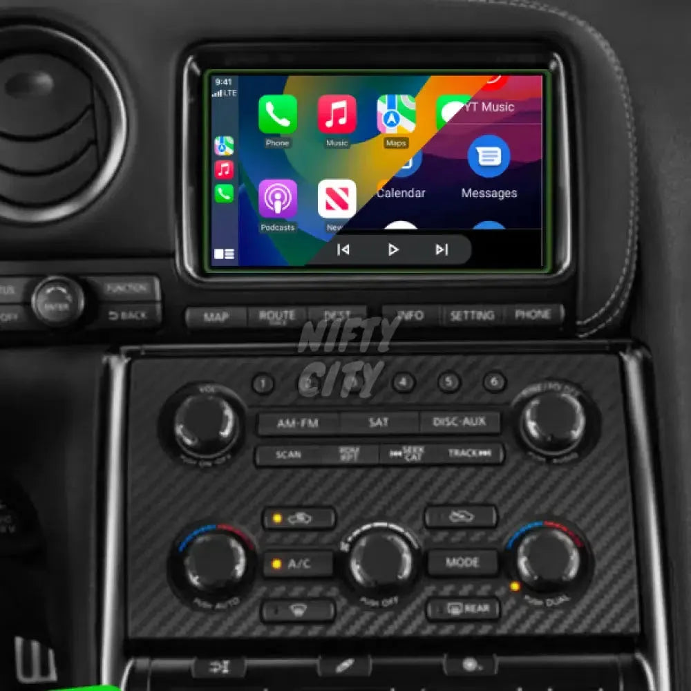 Nissan GT-R 2008-2015 R35 Apple CarPlay & Android Auto (Advanced) - Nifty City