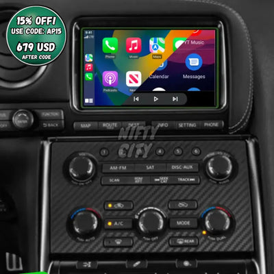 Nissan GT-R 2008-2015 R35 Apple CarPlay & Android Auto OEM Integration - Nifty City