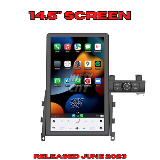 Nissan GT-R 2008-2016 Apple CarPlay & Android Auto Tesla-Style 14.5" - Nifty City
