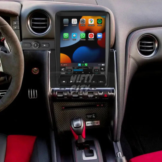 Nissan GT-R 2008-2016 Apple CarPlay & Android Auto Tesla-Style 9.8" - Nifty City