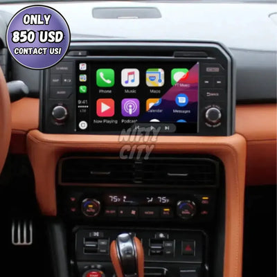 Nissan GT-R 2016 2017 2018 Apple CarPlay & Android Auto OEM Integration - Nifty City