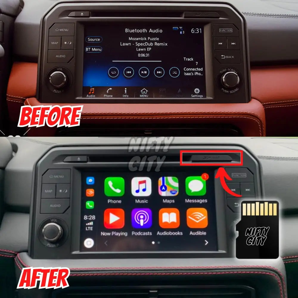 Nissan GT-R 2017-2024 Fitout Set (SD Card & Digital Cluster) - Nifty City