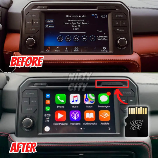 Nissan GT-R 2017-2024 Fitout Set (SD Card & Digital Cluster) - Nifty City