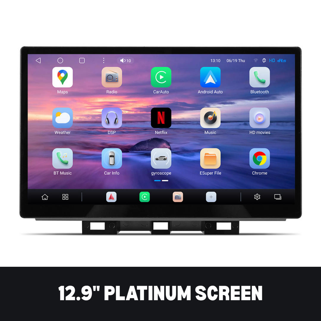 Nissan GT-R R35 2017-2024 12.9-inch Platinum Tesla-style screen