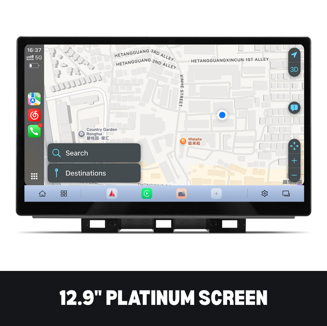 Nissan GT-R R35 12.9-inch Platinum screen navigation display