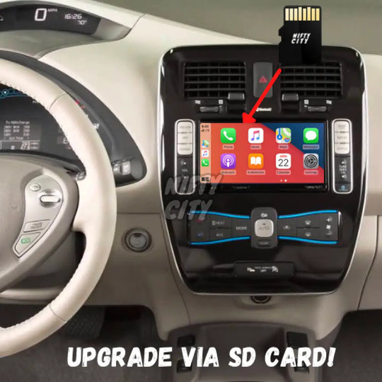 Nissan Leaf 2015-2018 Apple CarPlay & Android Auto OEM Integration - Nifty City