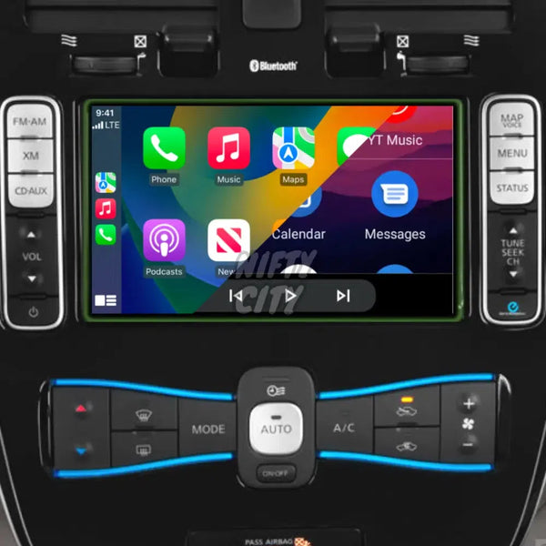 Nissan Leaf 2015-2020 Apple CarPlay & Android Auto OEM Integration