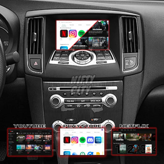 Nissan Maxima 2009-2014 Apple CarPlay & Android Auto (Advanced) - Nifty City