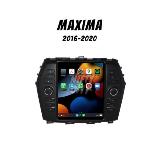 Nissan Maxima 2009-2020 Apple CarPlay & Android Auto Tesla-Style - Nifty City